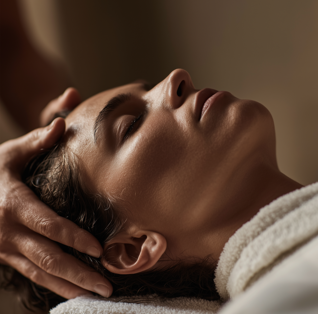 Massage crânien femme