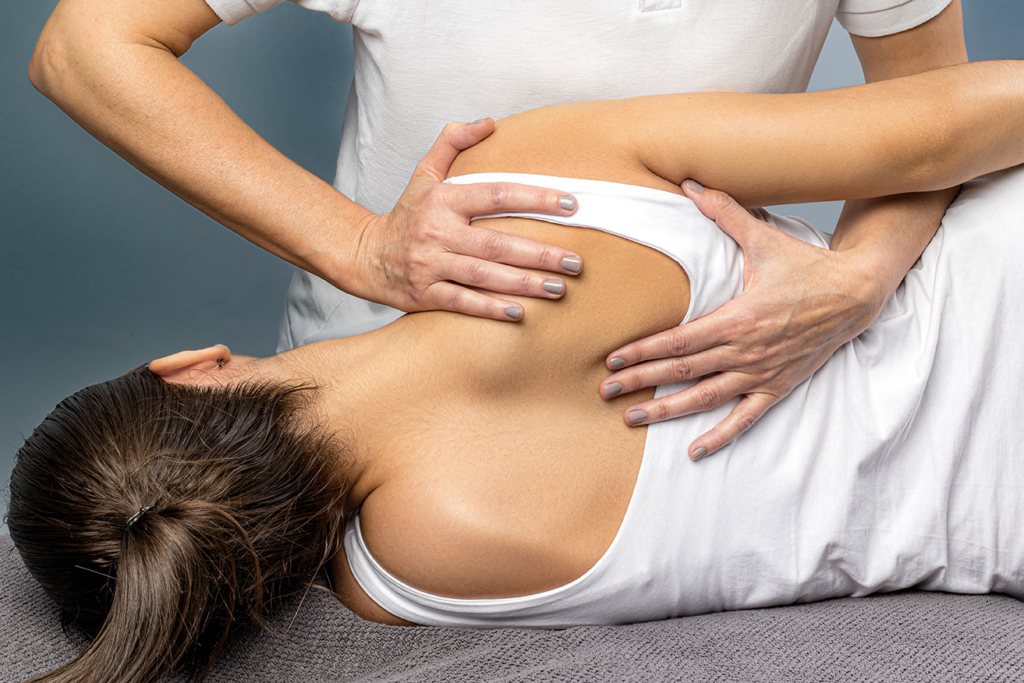 massage du dos