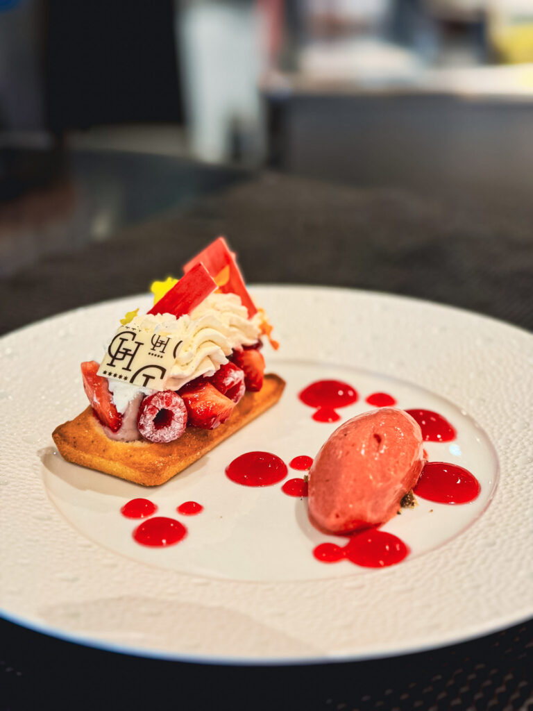dessert restaurant gastronomique saint jean de luz​
